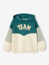 -Colourblock Sports Hoodie for Girls