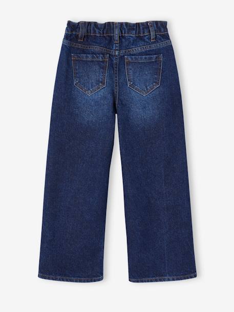 Wide Leg Jeans for Girls brut denim+denim grey 