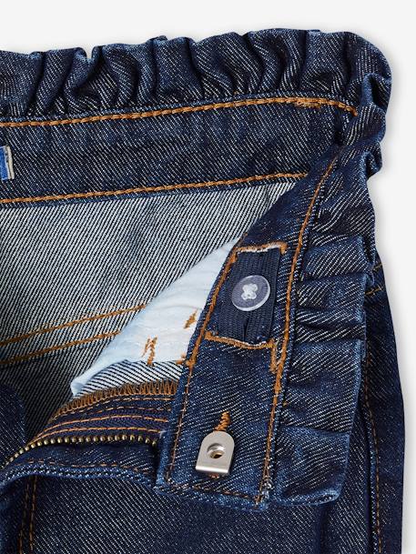 Mom Fit Jeans with Heart-Shaped Pockets on the Back, for Girls brut denim+denim grey+stone 