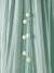 Bed Canopy in Cotton Gauze, EAU DE ROSE Theme Light Pink+sage green+sand beige 