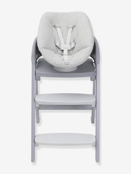 Newborn Recliner Seat for Progressive High Chair, Crescendo Up by CHICCO grey 