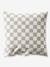 Duvet Cover + Pillowcase Set for Children, with Recycled Cotton Content, Damier Freestyle chequered green 