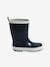 Reflective Wellies for Children navy blue 