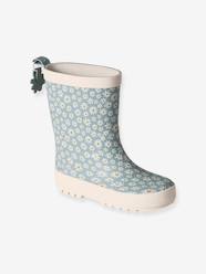 Shoes-Girls Footwear-Wellies-Printed Rubber Wellies for Children, Designed for Autonomy