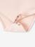 Pack of 3 Long Sleeve Bodysuits in Organic Cotton for Newborn Babies pale pink 