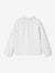 Fancy Top, Elasticated Ruffled Neckline, for Girls ecru 