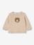 Sweatshirt & Trousers Combo for Babies ecru+marl beige+rose 