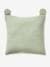 Cotton Gauze Animal Cushion cinnamon+rose+sage green 