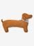 Sherpa Teckel Dog Cushion by ACHILLE brown 