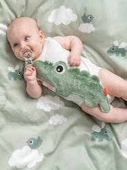 Toys-Comforter with Dummy Clip, Croco by DONE BY DEER
