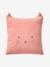 Cotton Gauze Animal Cushion cinnamon+rose+sage green 