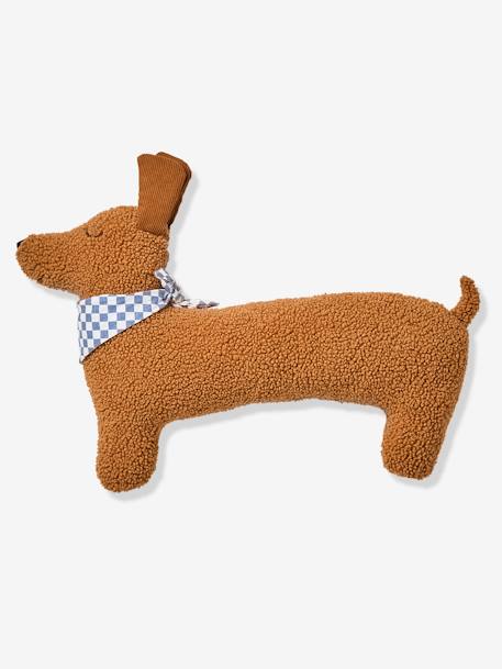 Sherpa Teckel Dog Cushion by ACHILLE brown 