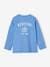 Top with New York Inscription on the Chest & Back, for Boys azure 