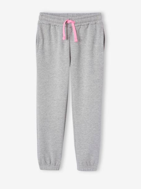 Sports Combo Fleece Sweatshirt + Joggers for Girls sweet pink 