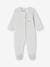 Pack of 2 'Little Lambs' Sleepsuits in Velour, for Babies pale yellow 