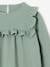 Ruffled Blouse in Cotton Gauze, for Girls blush+ecru+grey green 