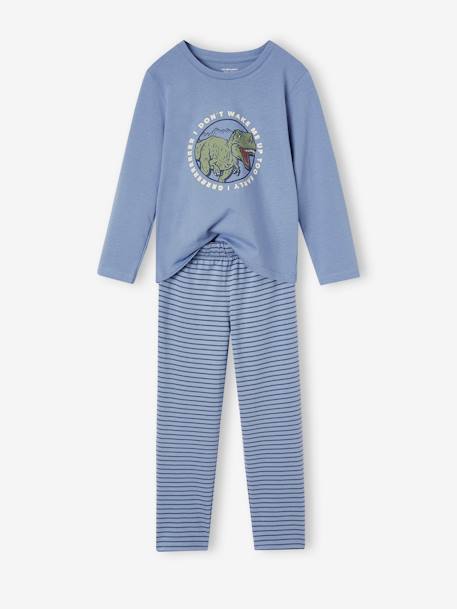 BASICS Dino Pyjamas for Boys in Jersey Knit blue 