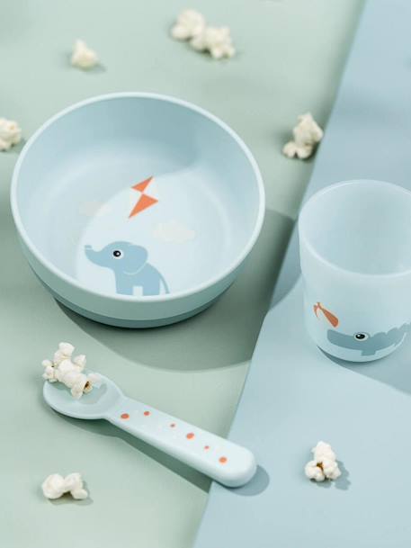 1st Meal Set, Playground by DONE BY DEER blue+blush 