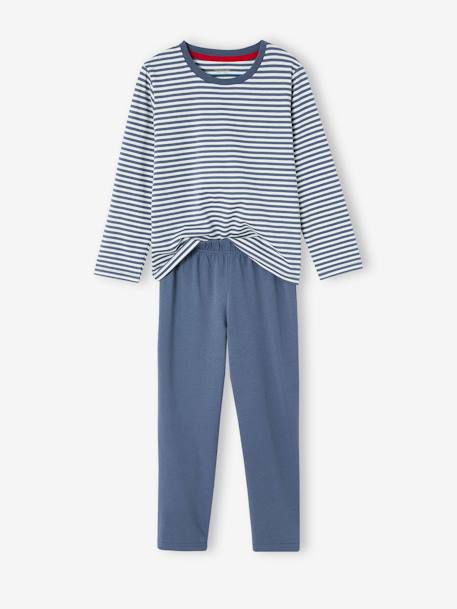 Pack of 2 Boat Pyjamas in Jersey Knit for Boys blue 