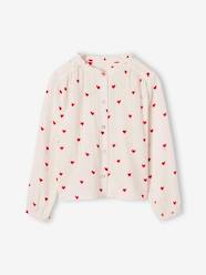 Girls-Blouses, Shirts & Tunics-Cotton Gauze Shirt for Girls