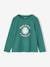 Pack of 3 Long Sleeve Tops for Girls almond green+anthracite+grey blue+navy blue+old rose 