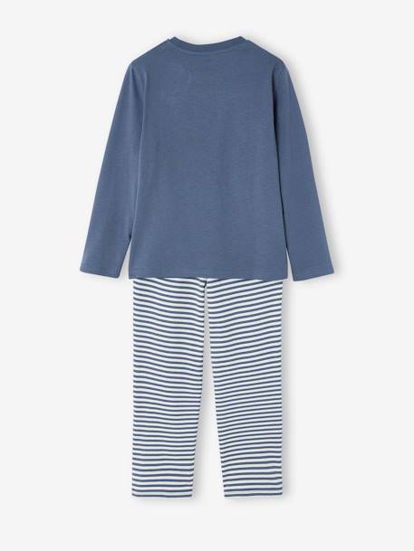 Pack of 2 Boat Pyjamas in Jersey Knit for Boys blue 