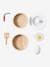 Set of Frying Pans, 100% FSC® Wood white 