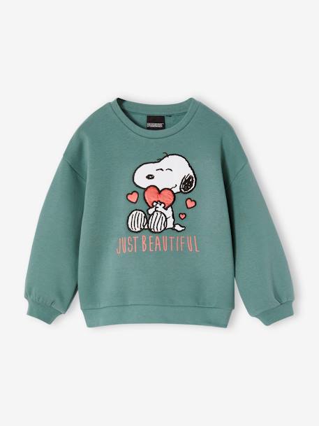 Snoopy Peanuts® Sweatshirt for Girls emerald green 