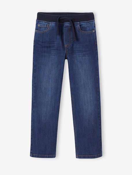 Indestructible Straight Leg Relax Jeans, Easy to Slip On, for Boys brut denim+denim grey+stone 