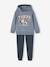 Sports Combo: Hoodie & Joggers for Boys green+grey blue+pecan nut 