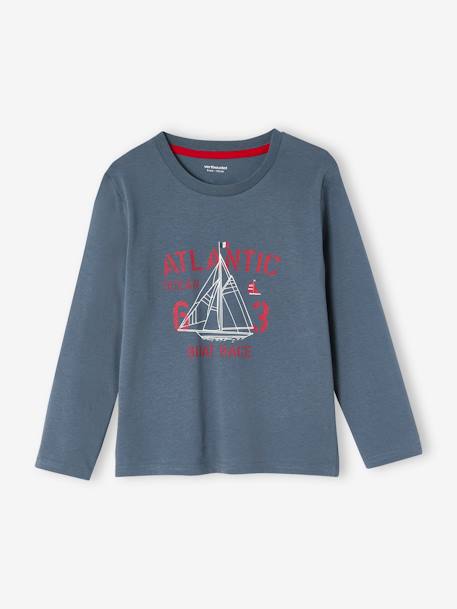 Pack of 2 Boat Pyjamas in Jersey Knit for Boys blue 