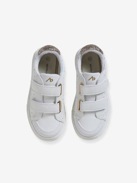 Trainers with Golden Details for Children printed white 