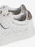 Trainers with Golden Details for Children printed white 