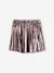 Pleated Lamé Skirt gold 