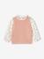 2-in-1 Jumper for Babies marl brown+rosy 