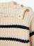 Rib Knit Jumper for Babies ecru+marl beige+sage green 