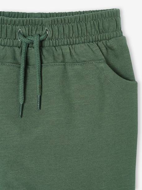 Pack of 2 Fleece Trousers for Babies, Basics fir green 