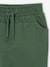 Pack of 2 Fleece Trousers for Babies, Basics fir green 