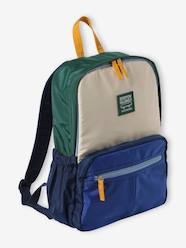 Boys-Accessories-School Supplies-Retro Colourblock Backpack for Boys