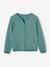 Fine Knit Basics Cardigan for Girls almond green+blush+emerald green+marl grey+navy blue+peach+sky blue 