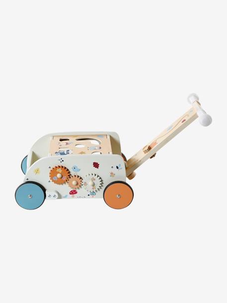 2-in-1 Push Walker in FSC® Wood, Forest Friends wood 