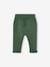 Pack of 2 Fleece Trousers for Babies, Basics fir green 