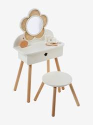 -Straw Dressing Table + Accessories, in Certified Wood