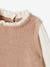 2-in-1 Jumper for Babies marl brown+rosy 