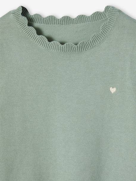 BASICS Jumper for Girls grey green+mustard+navy blue+sweet pink 