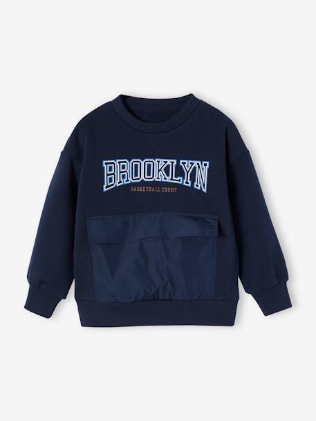 Brooklyn Sports Sweatshirt for Boys night blue 