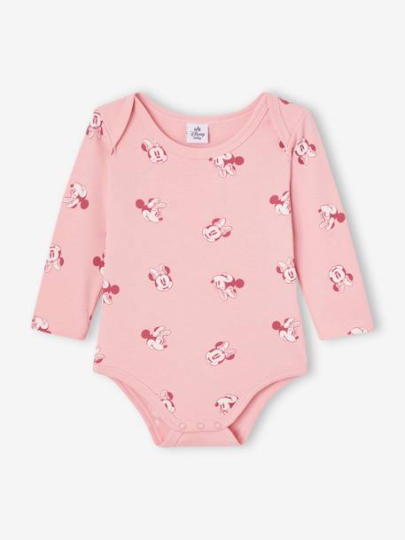 Pack of 2 Minnie Mouse Bodysuits by Disney® for Babies rose 