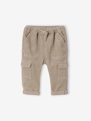 Baby-Corduroy Cargo-Style Trousers for Babies