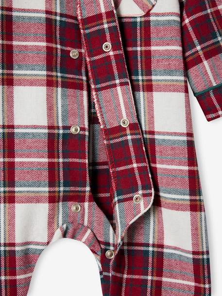 Chequered Christmas Pyjamas, Family Capsule Collection for Babies chequered red 