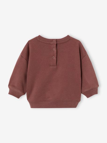 Sweatshirt for Baby Boys bordeaux red 